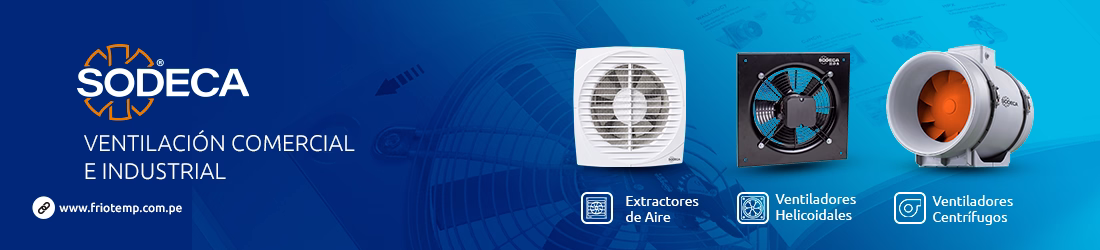 Sodeca - Fabricante de ventiladores y extractores industriales
