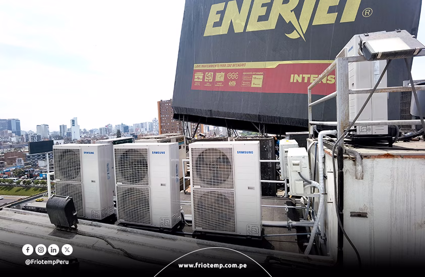 Sistema VRF Samsung en Edificio Zafiros