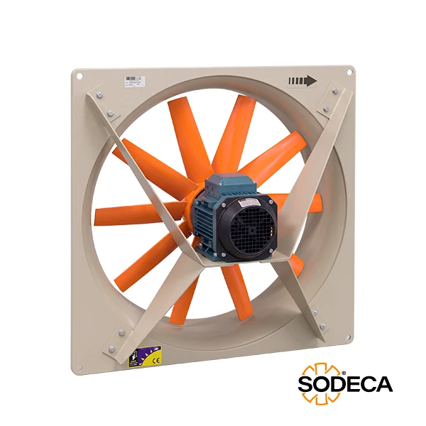 Ventiladores Helicoidales Murales Sodeca Serie HC (60Hz)