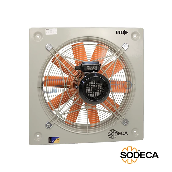 Ventiladores Helicoidales Murales Sodeca Serie HC (60Hz)